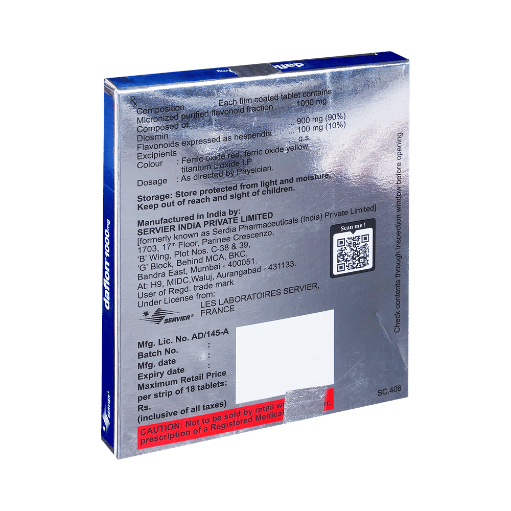 DafLon 1000mg Tablet