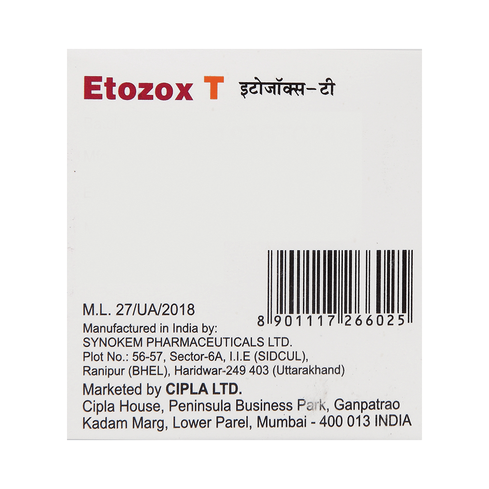 Etozox T Tablet