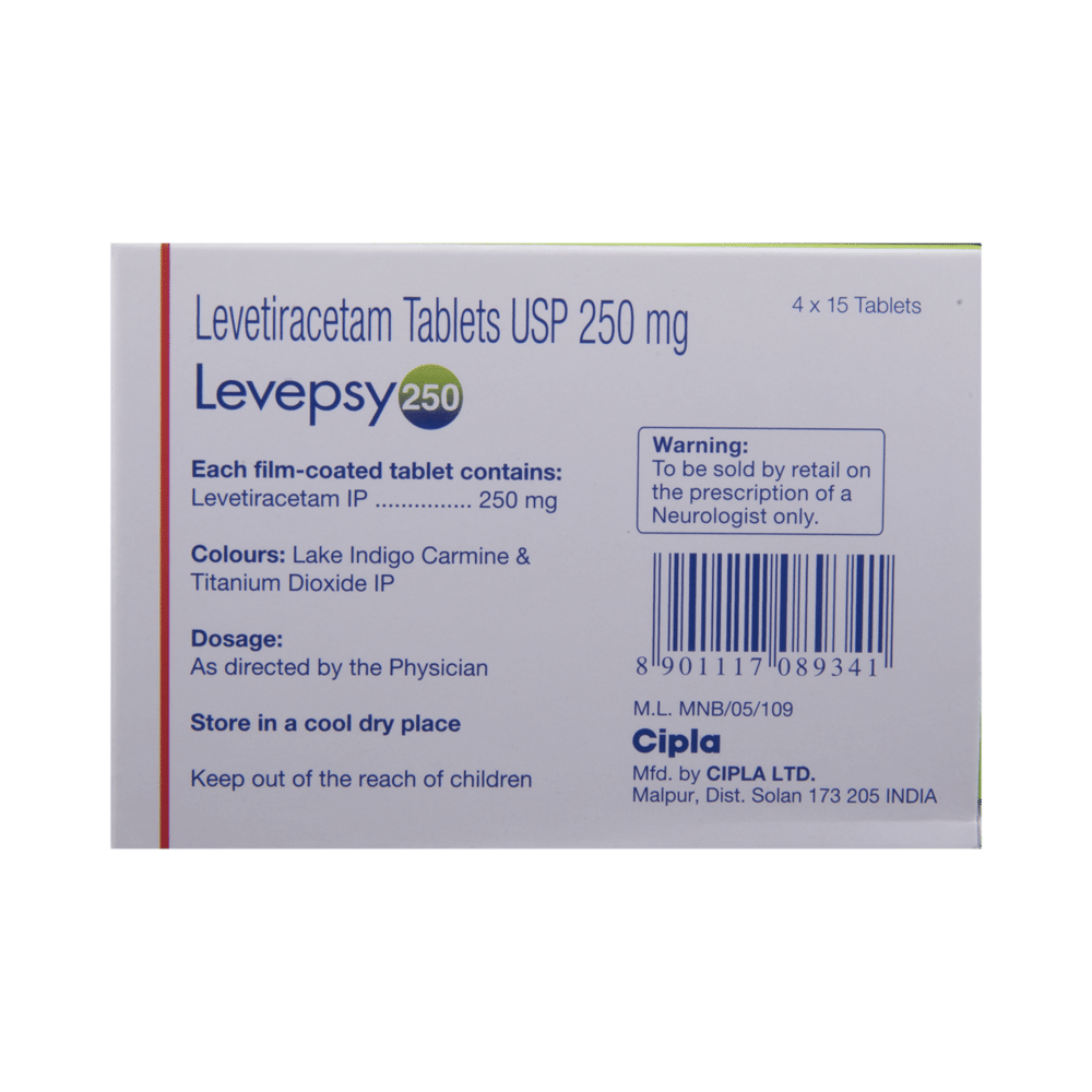 Levepsy 250 Tablet