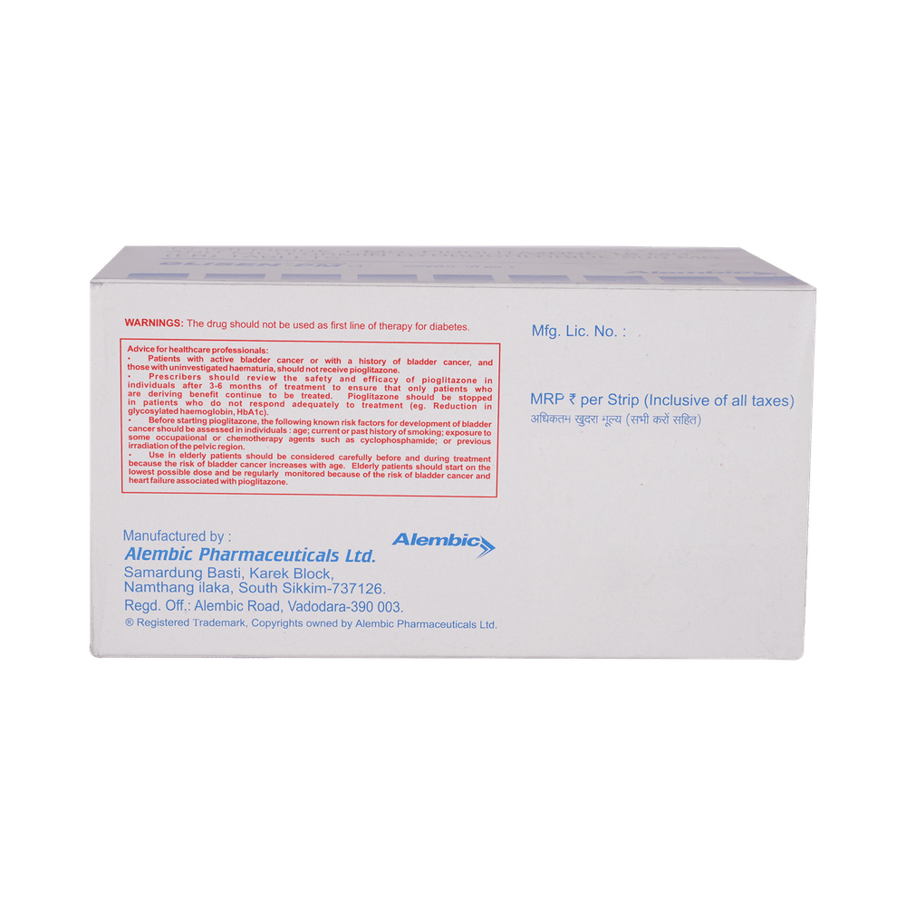 Glisen-PM 1mg/500mg/15mg Tablet