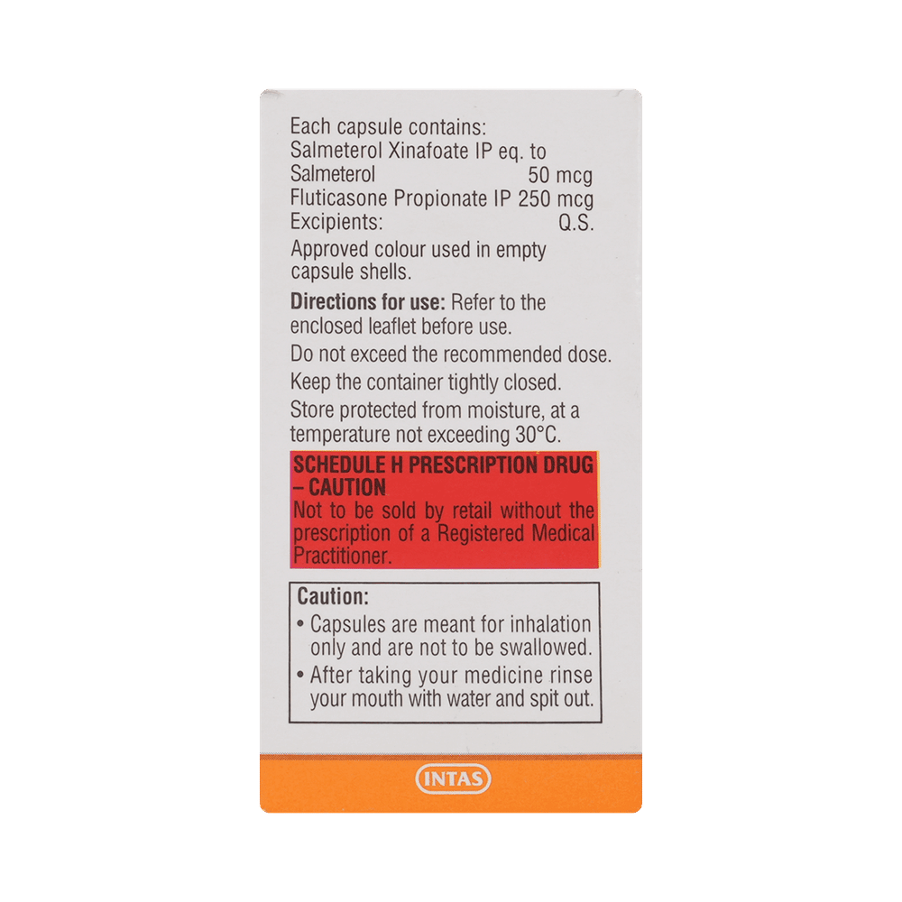 Quikhale SF 50mcg/250mcg Capsule