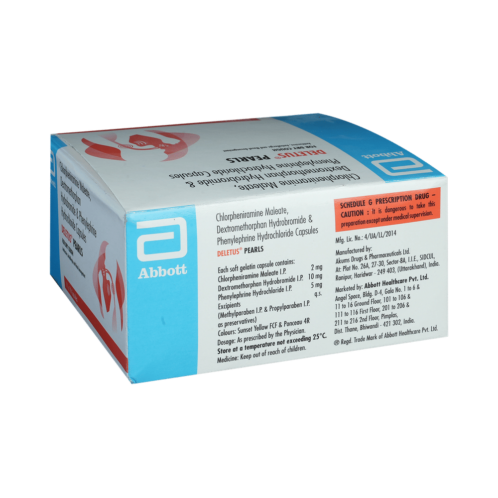 Deletus  Pearls  Capsule