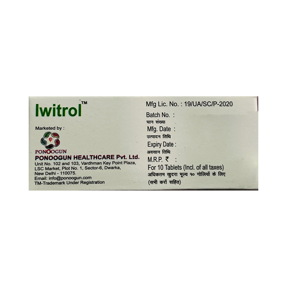 Iwitrol Tablet