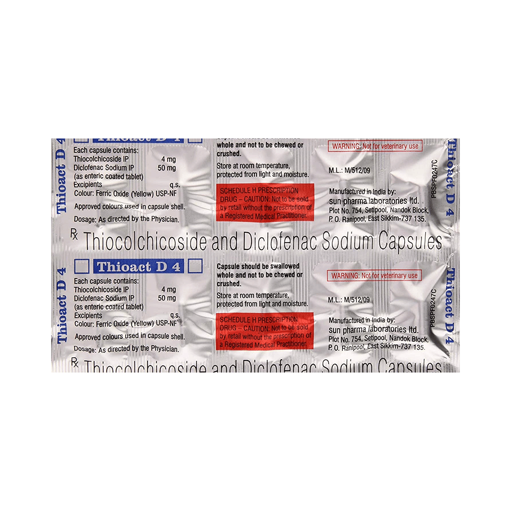 Thioact D 4 Capsule