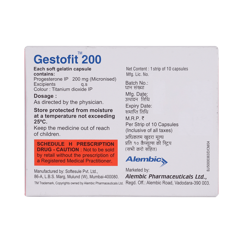 GestoFIT 200 Capsule