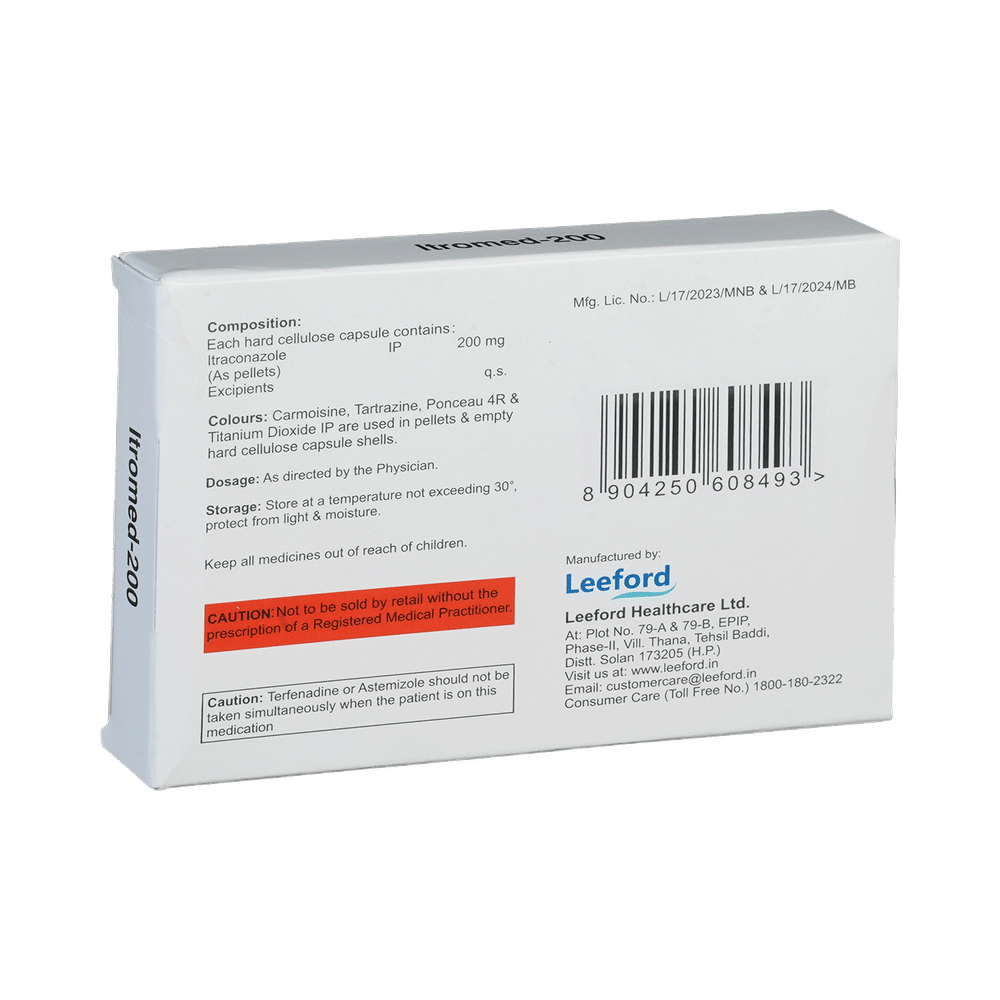 Itromed 200 Capsule