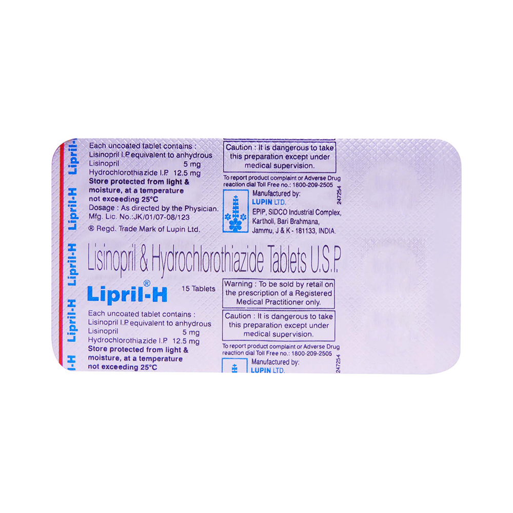 Lipril-H Tablet