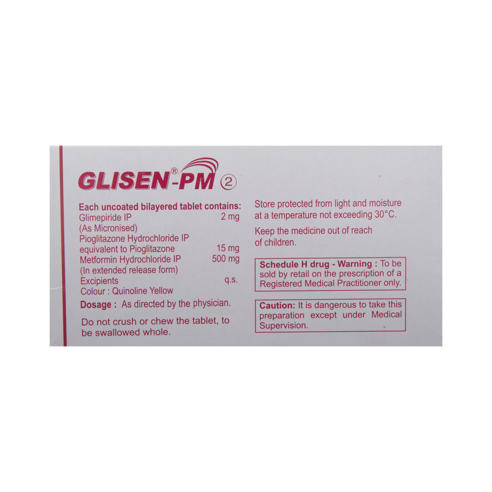 Glisen-PM 2 Tablet ER