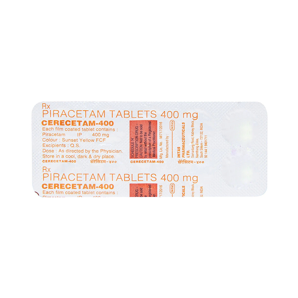 Cerecetam 400 Tablet