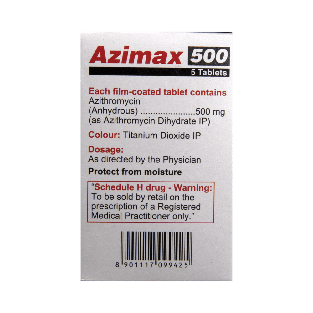 Azimax 500 Tablet
