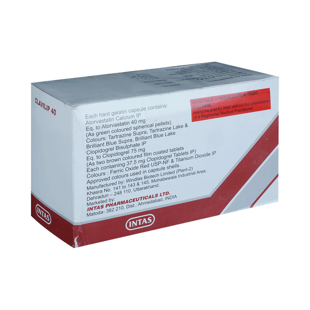 Clavilip 40 Capsule