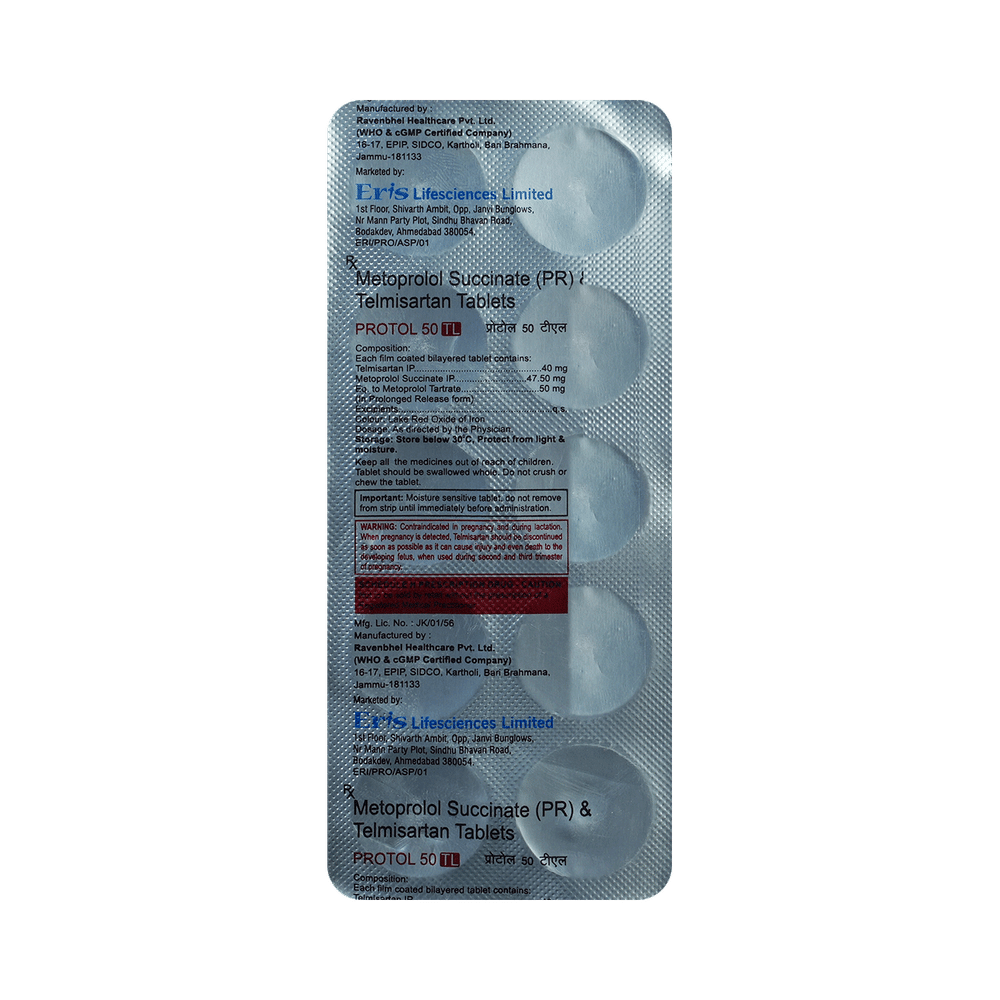Protol 50 TL Tablet PR