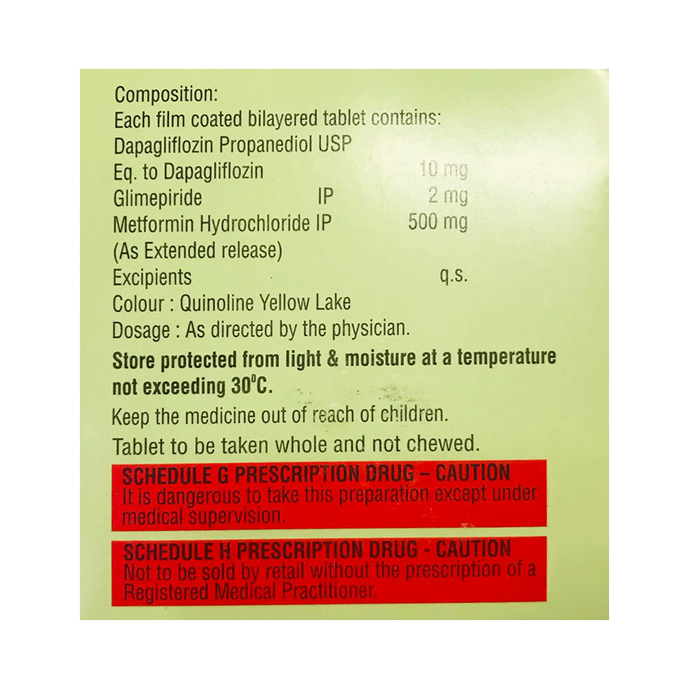 Dapaturn GM2 Tablet ER