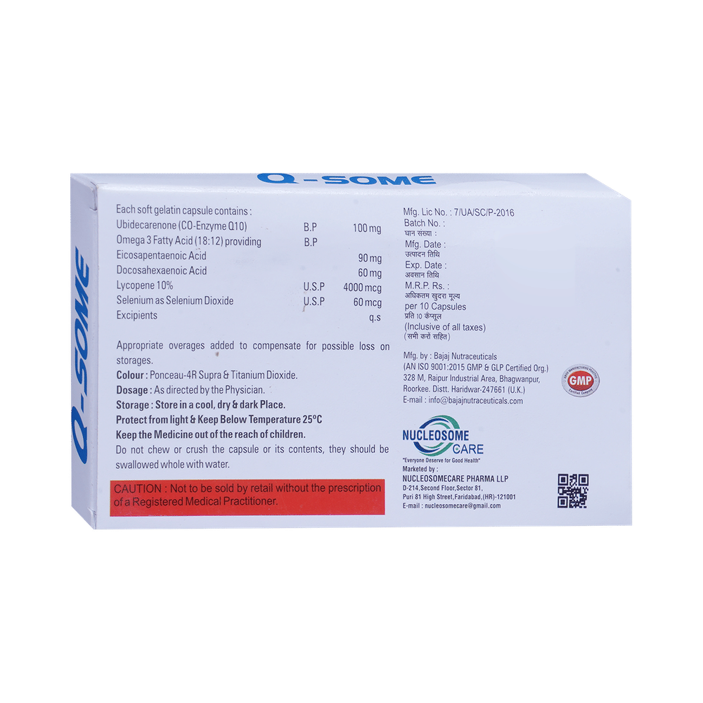 Q-Some Softgel Capsule