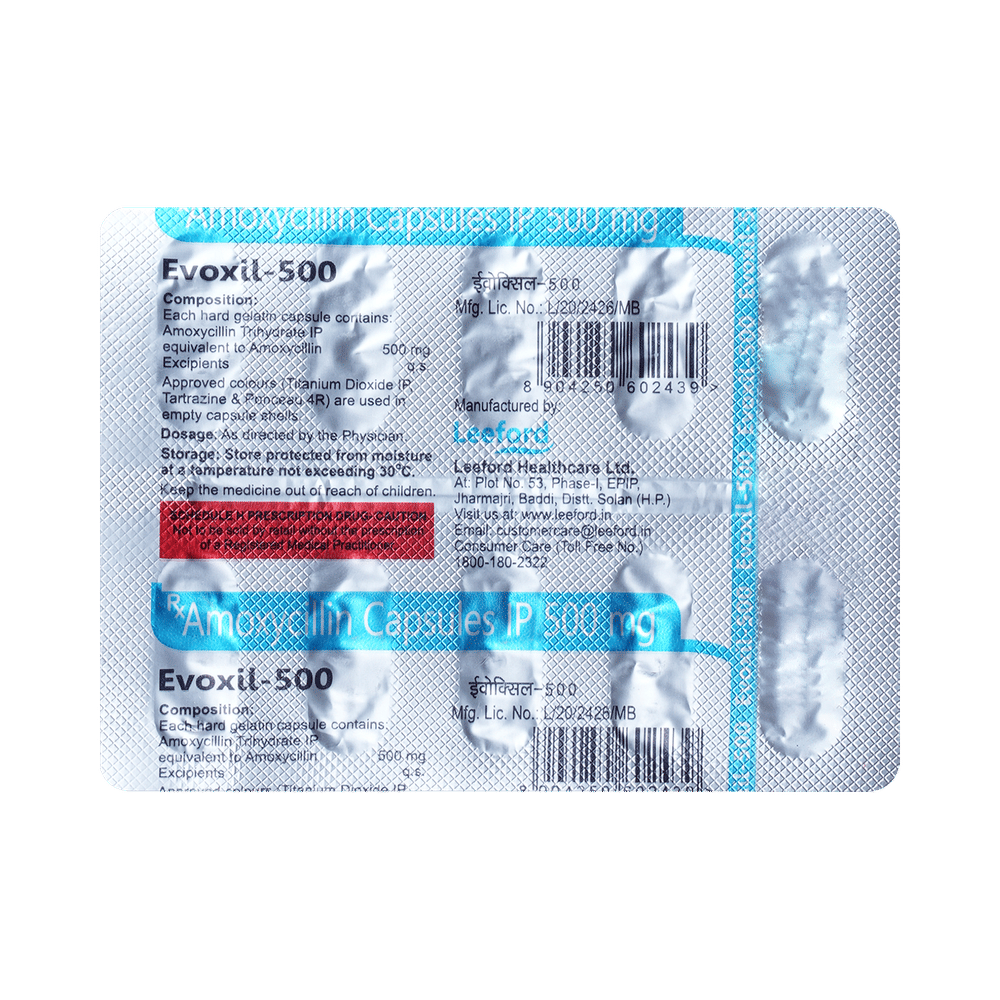 Evoxil 500mg Capsule
