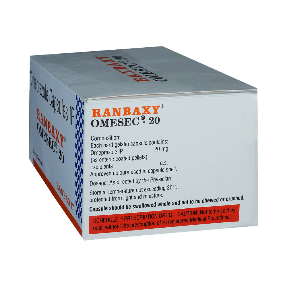 Omesec 20 Capsule