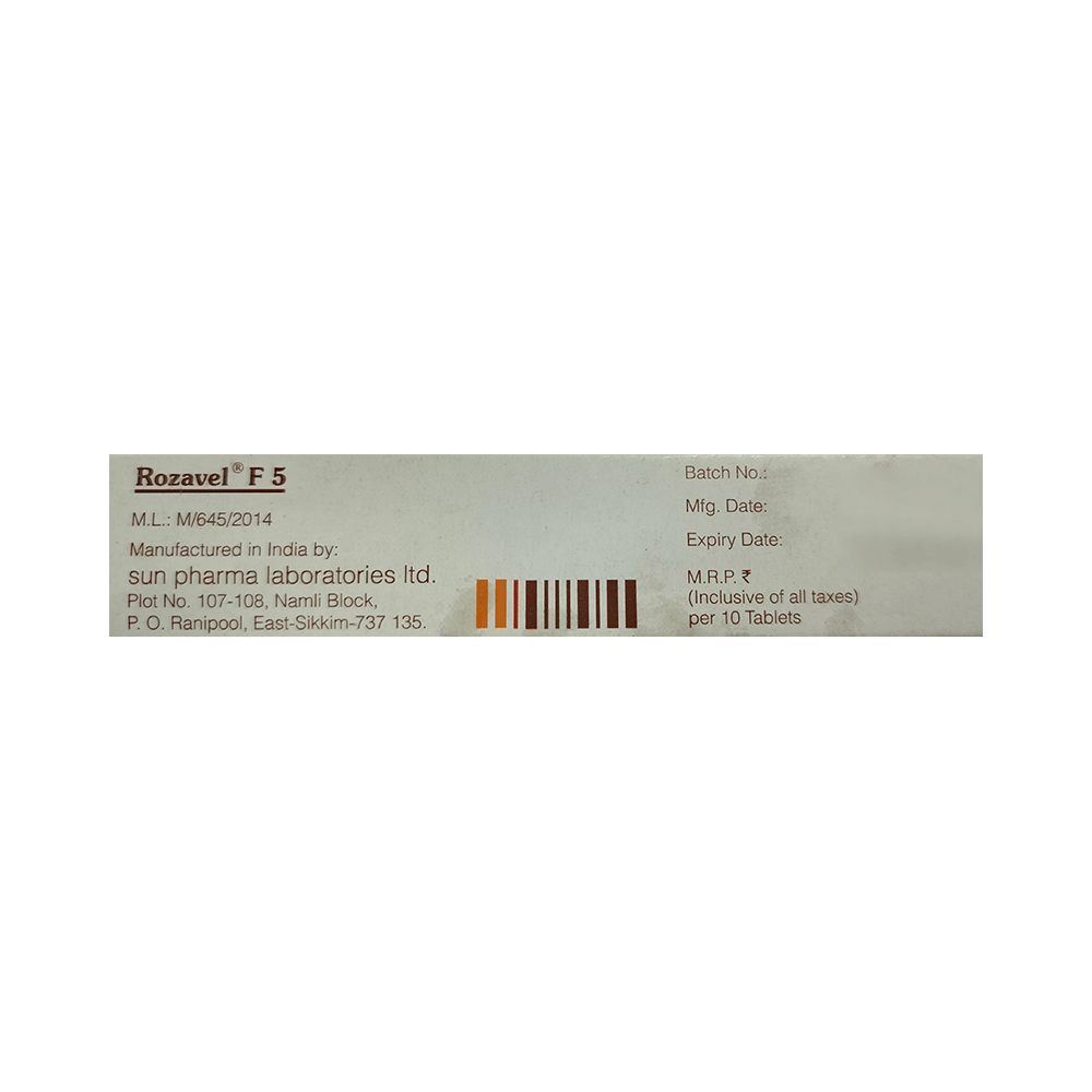 Rozavel F 5 Tablet
