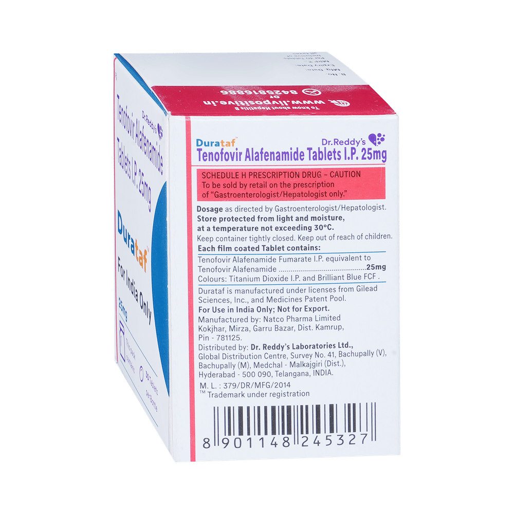 Durataf 25mg Tablet