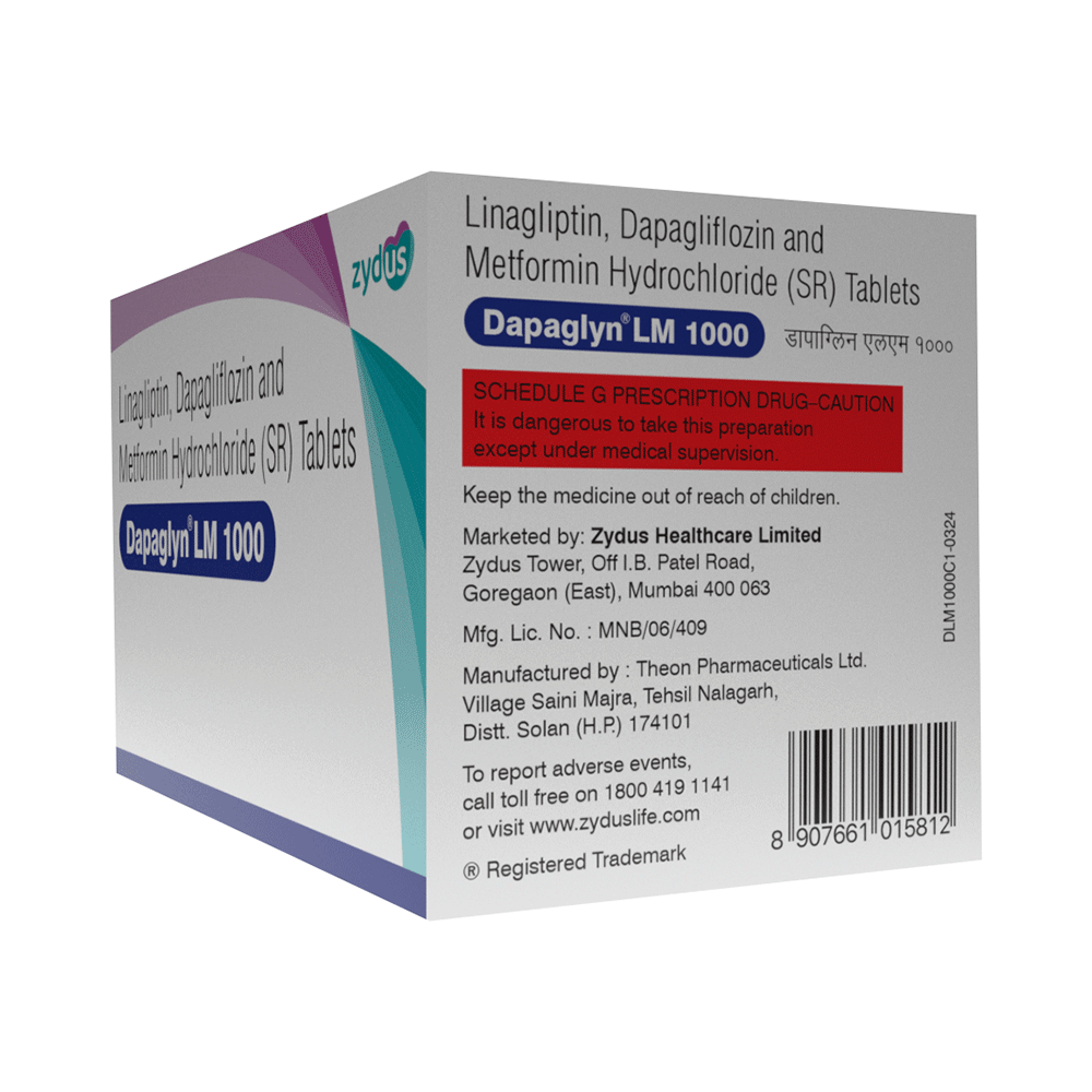 Dapaglyn LM 1000 Tablet SR