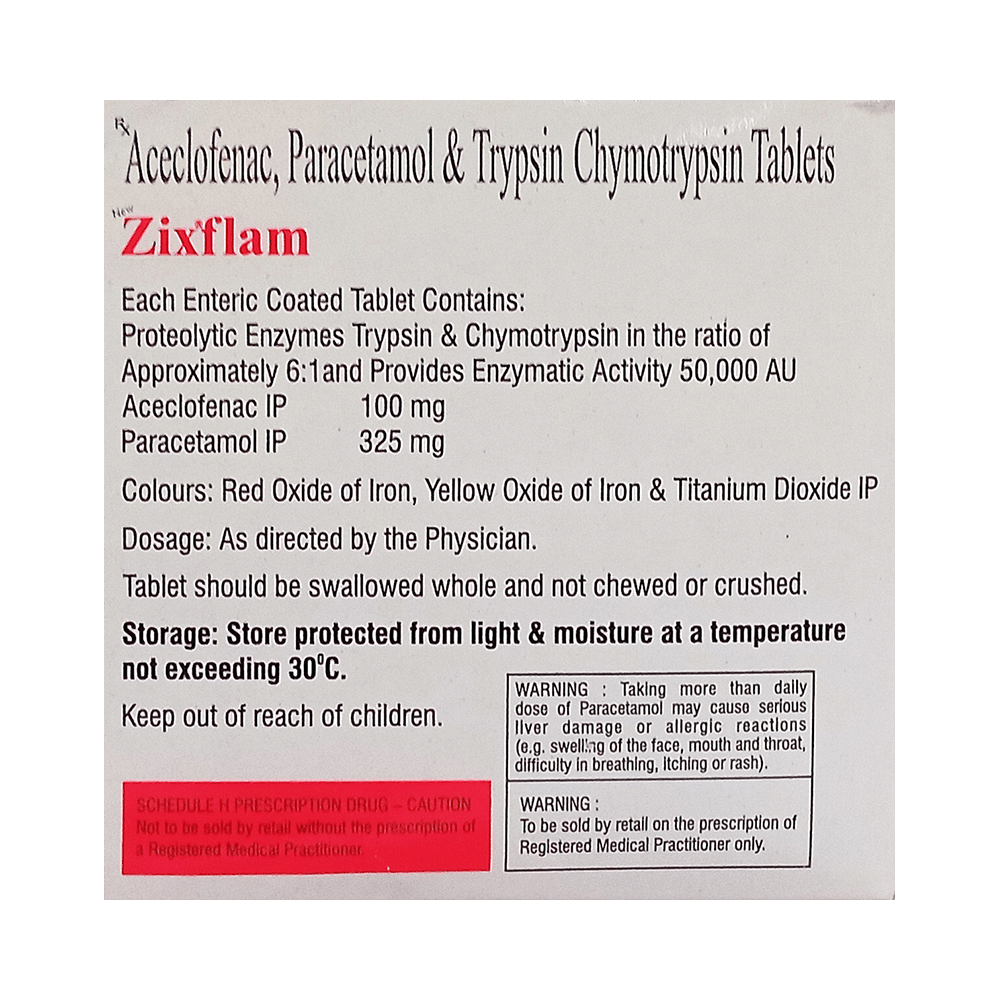 New Zixflam Tablet
