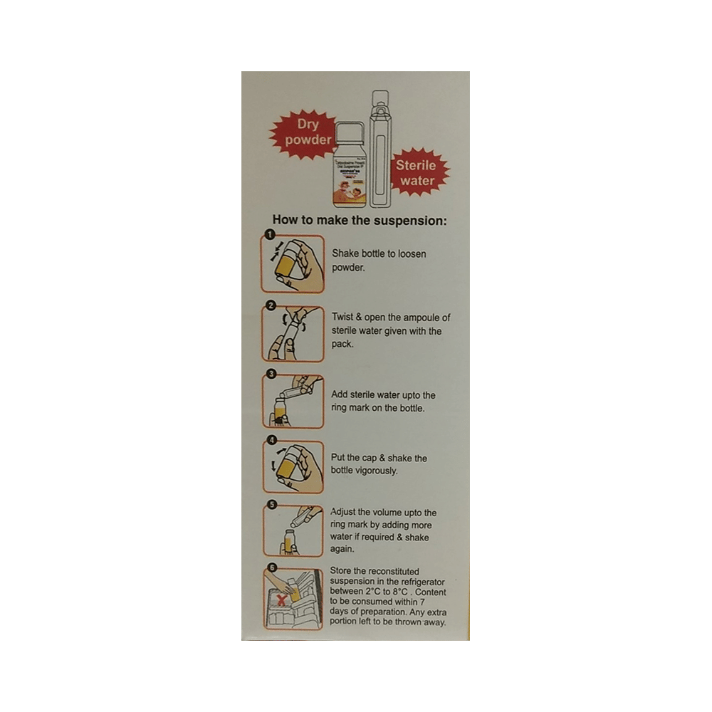 Oxipod 50mg Dry Syrup