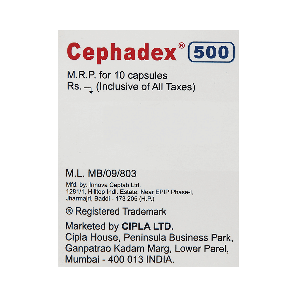 Cephadex 500 Capsule