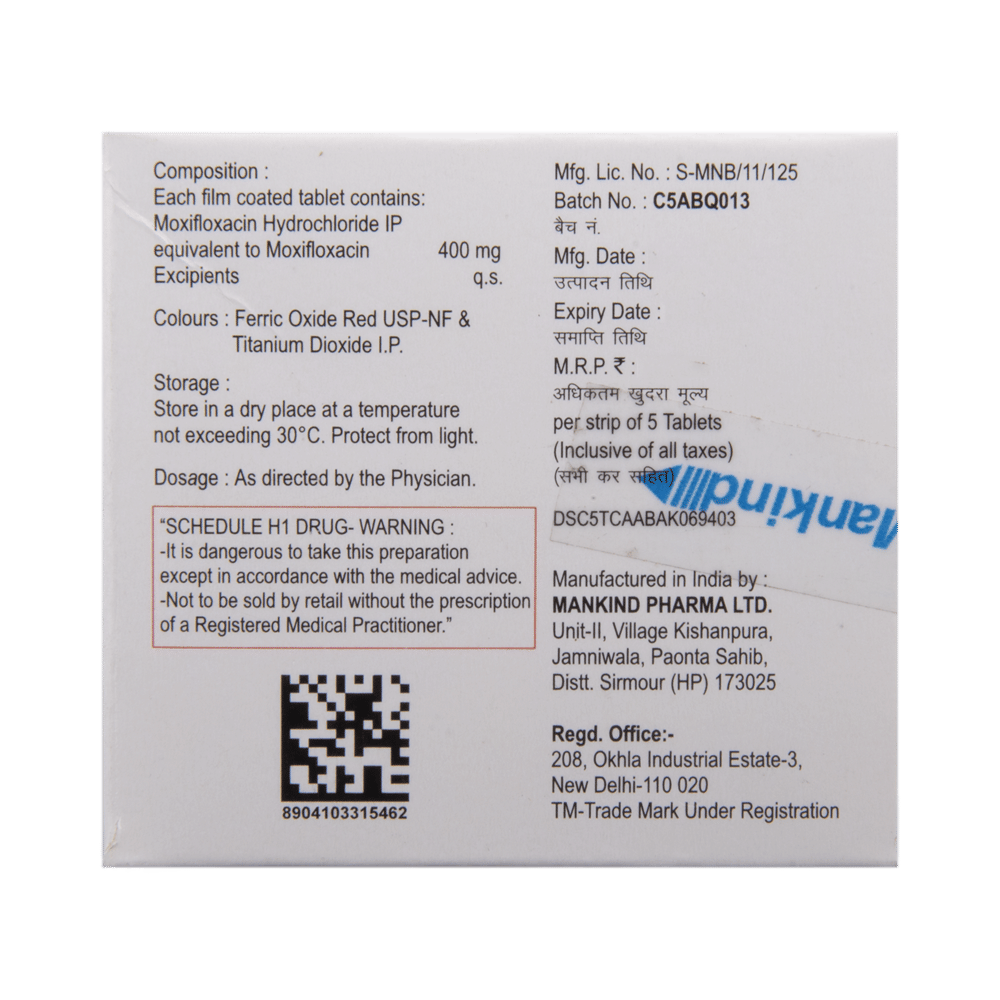 Mahaflox 400 Tablet