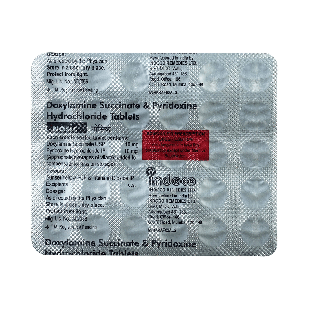 Nosic 10mg/10mg Tablet