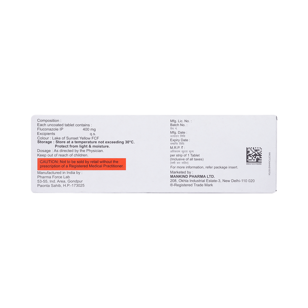 Nuforce 400mg Tablet