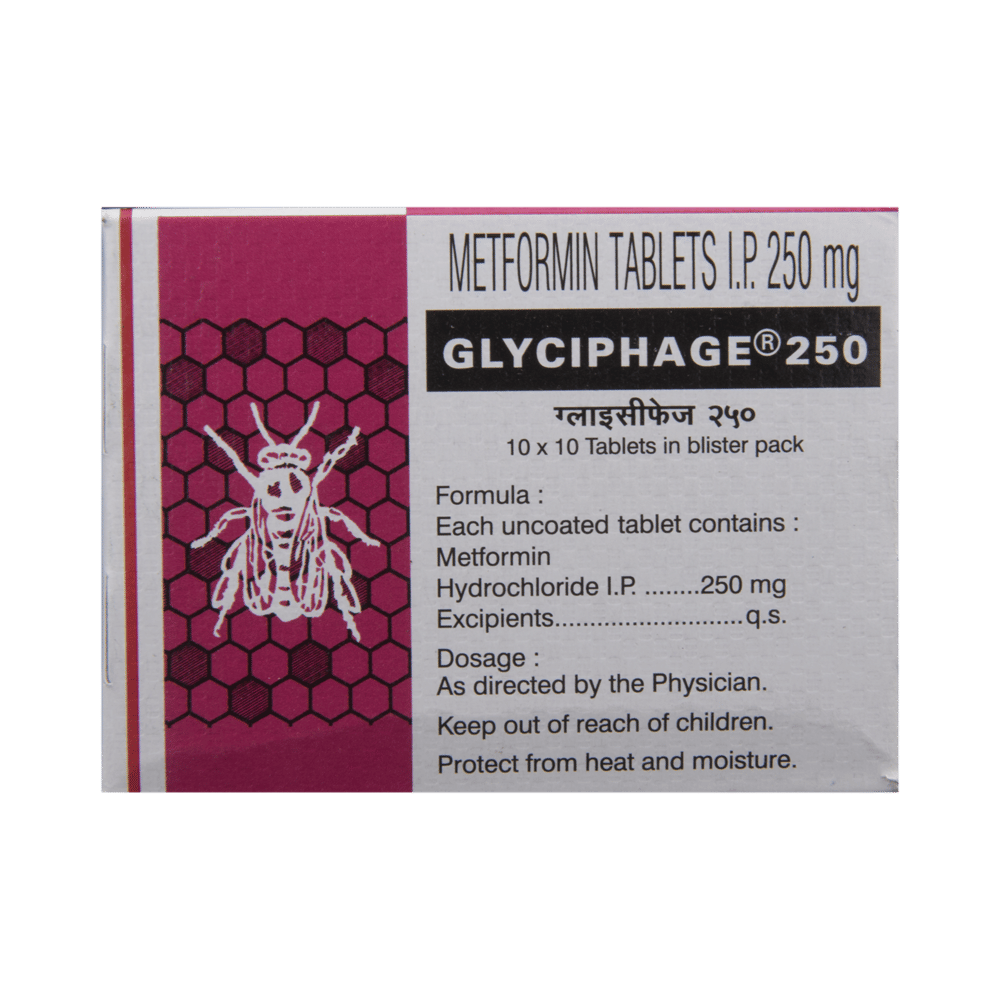 Glyciphage 250 Tablet