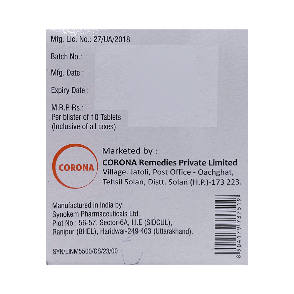Linabite M 5/500 Tablet ER