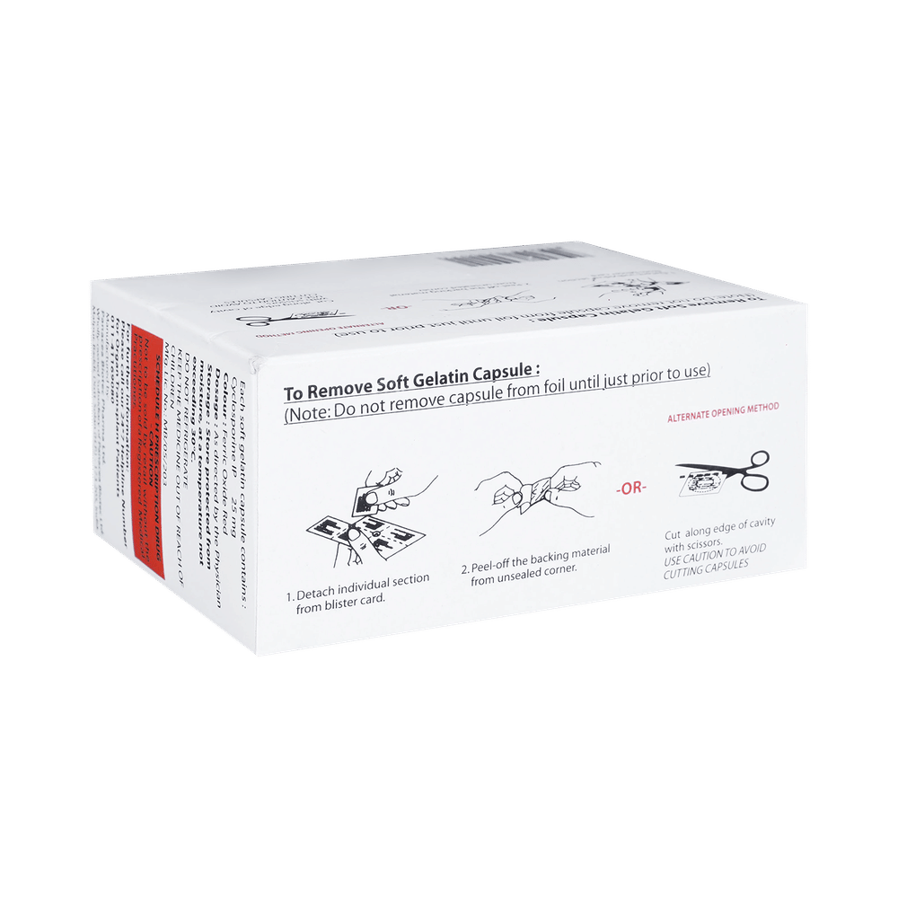 Panimun Bioral 25mg Capsule
