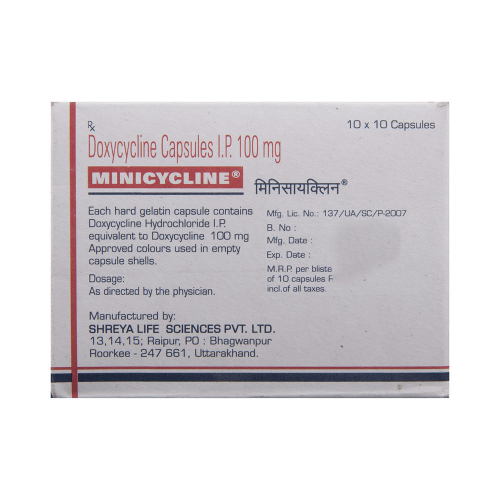 Minicycline Capsule