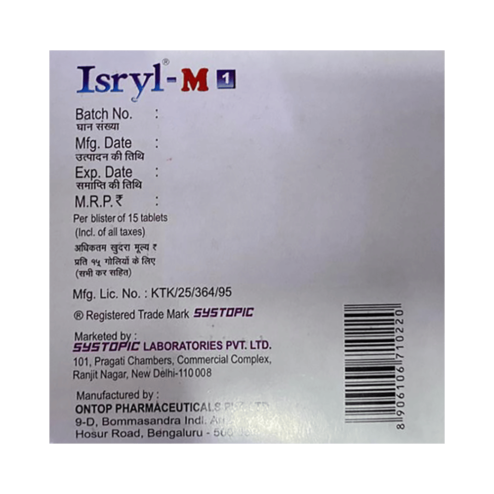 Isryl-M1 Tablet SR