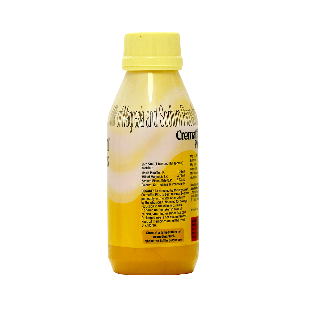Cremaffin Plus  Syrup Refreshing Sugar Free
