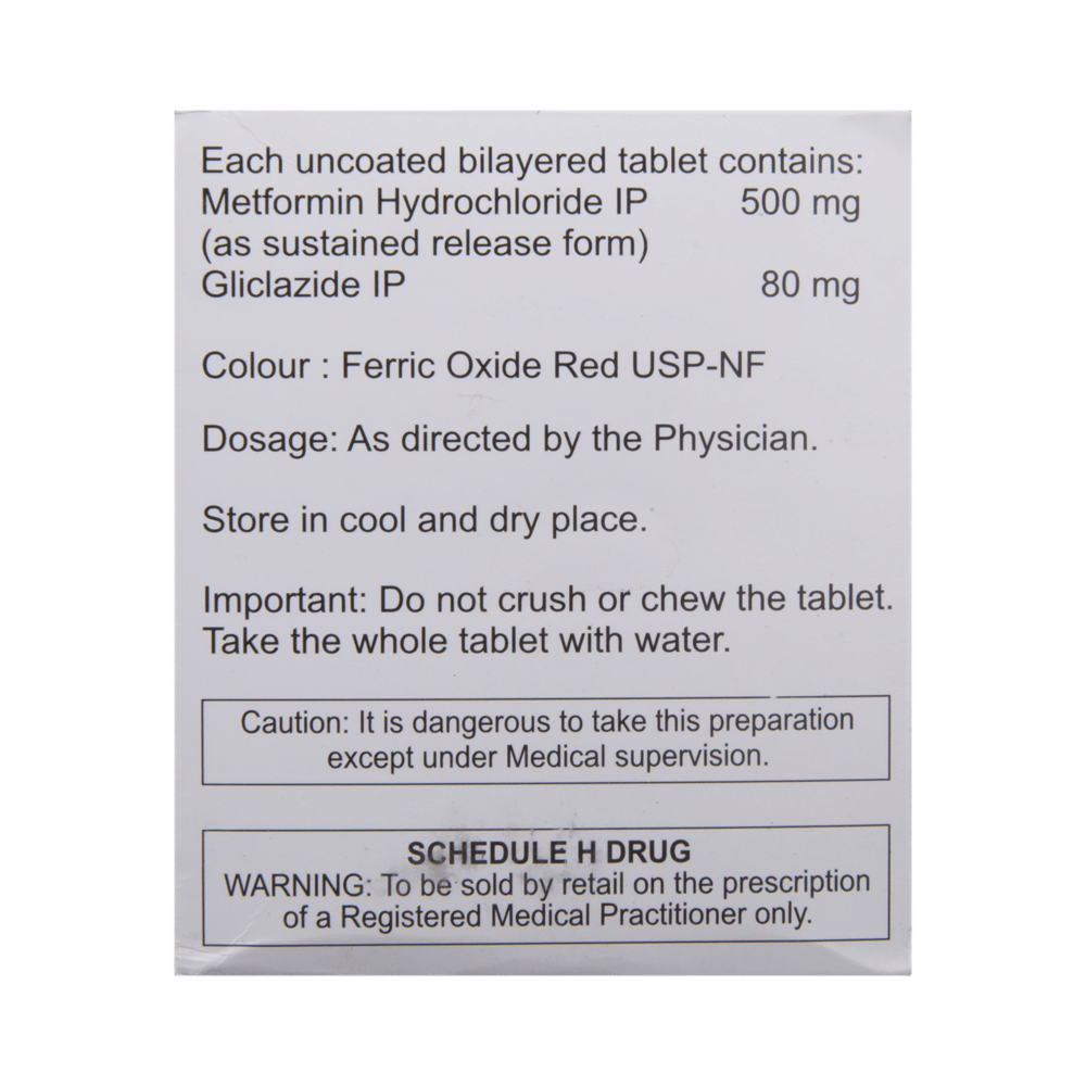 Mefomin GZ  80 Tablet SR