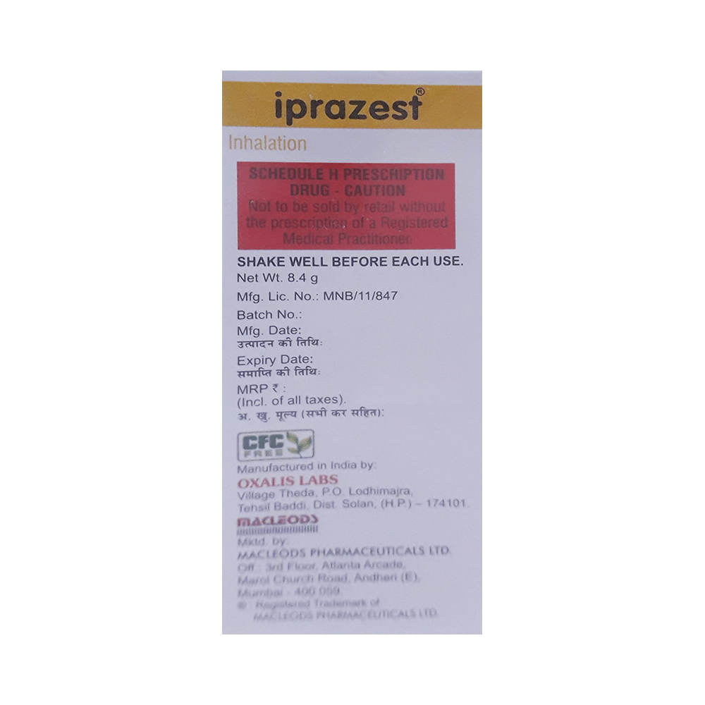 Iprazest Inhaler