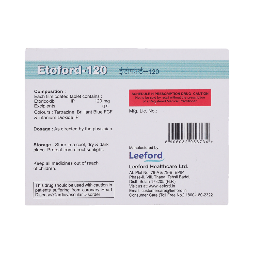 Etoford 120 Tablet