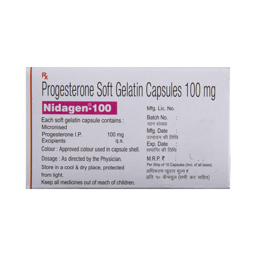 Nidagen 100 Capsule