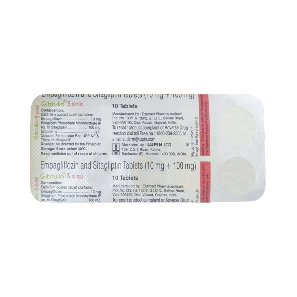 Gibtulio-S 10/100 Tablet