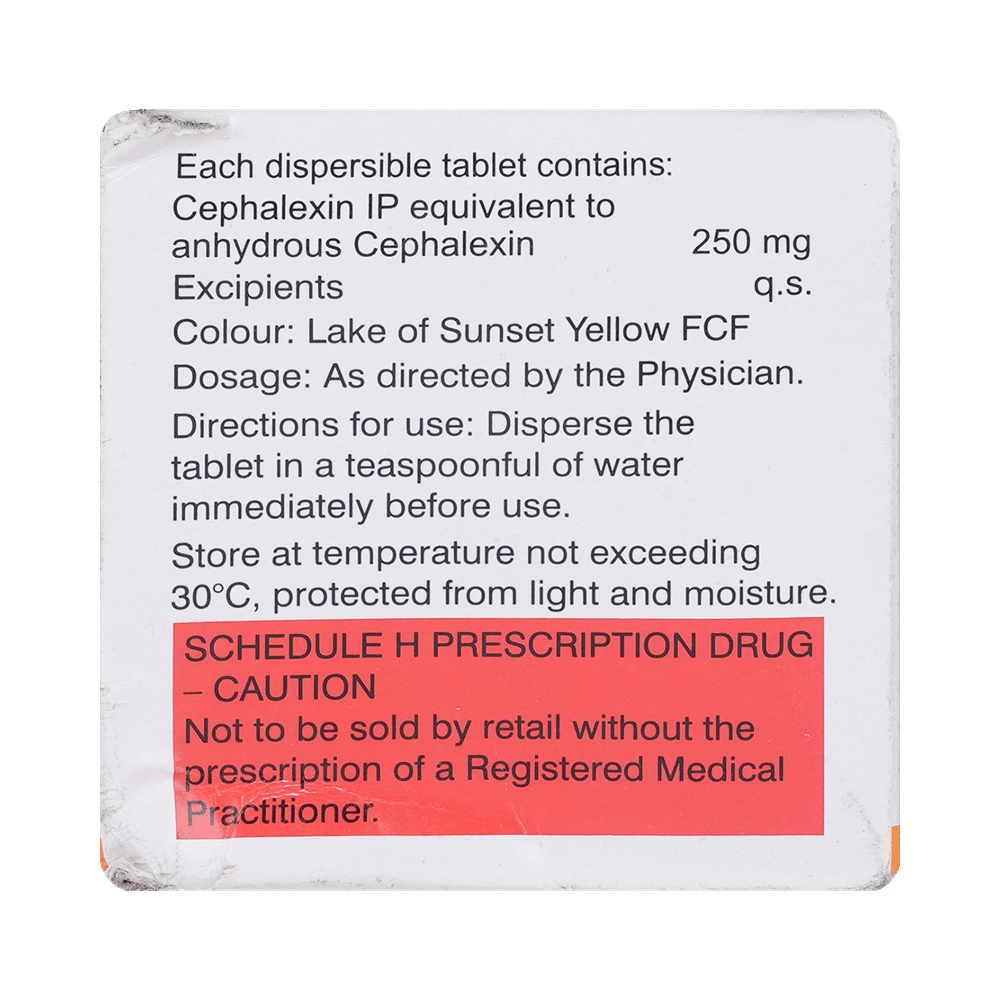 Sporidex DS 250mg Tablet