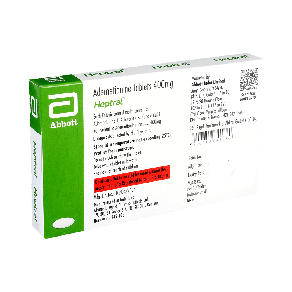 HEPtral 400mg Tablet