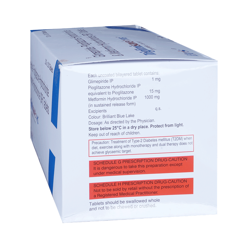 Triglimisave 1 HS+ Tablet SR