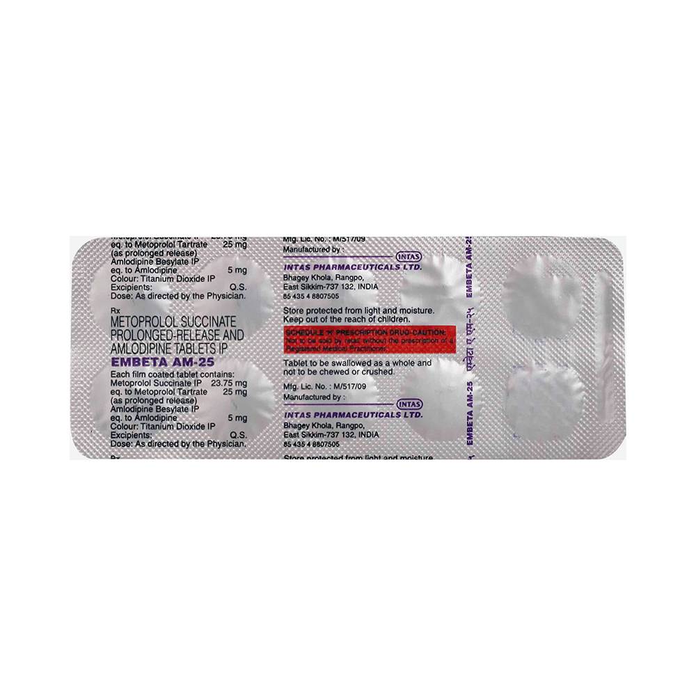 Embeta AM 25 Tablet PR