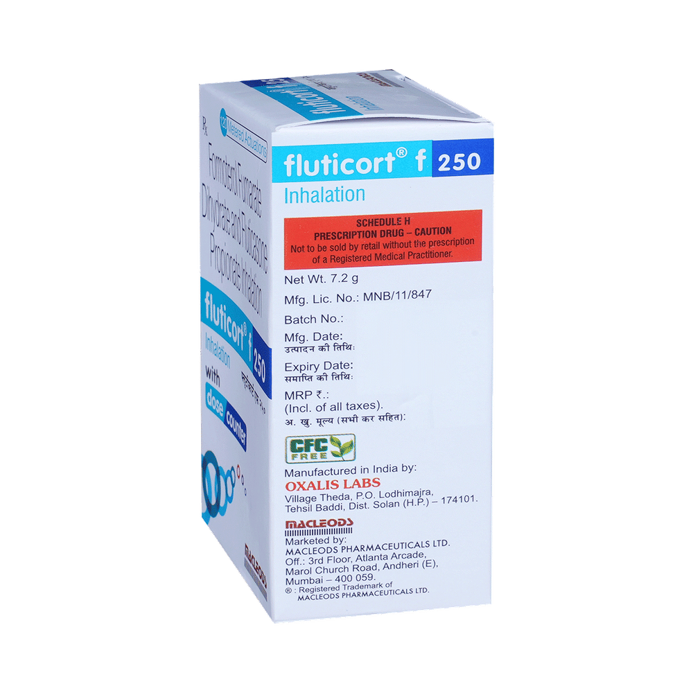 Fluticort F 250 Inhaler