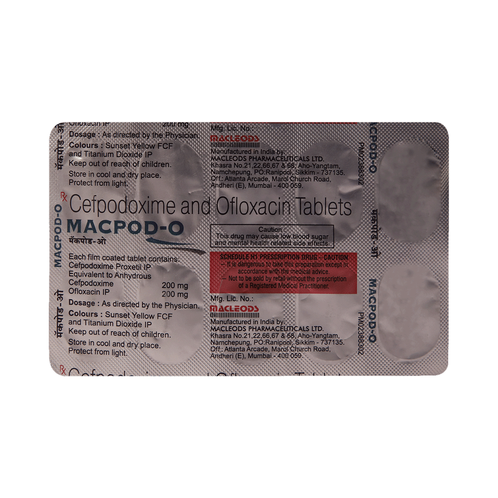Macpod O Tablet DT
