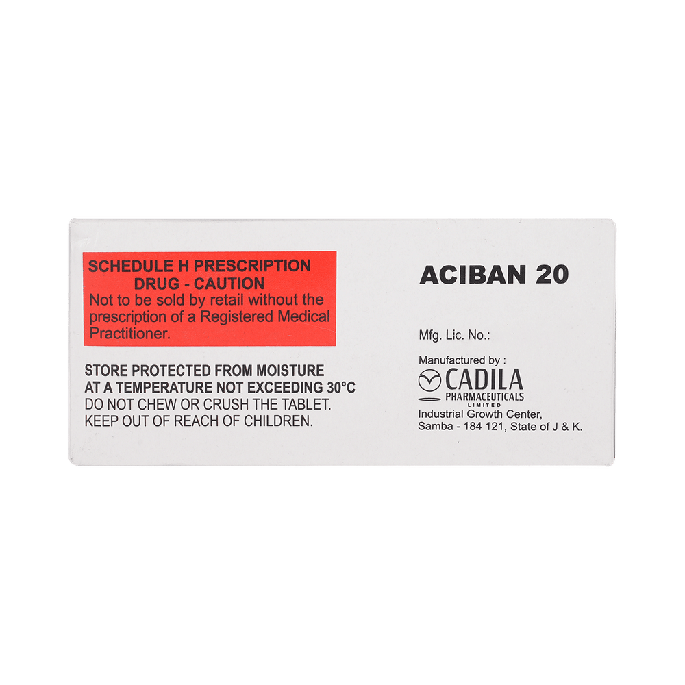 Aciban 20 Tablet