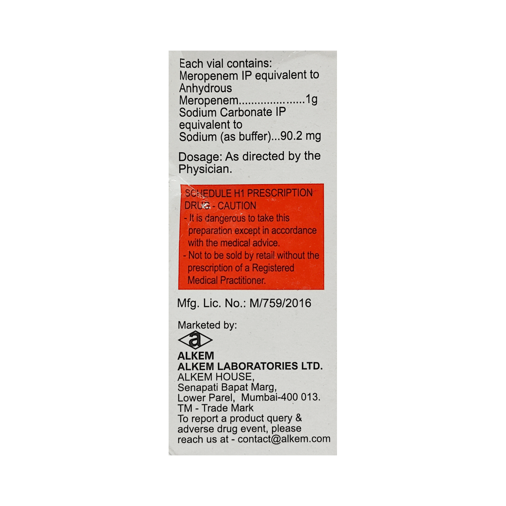 Merosure 1gm Injection