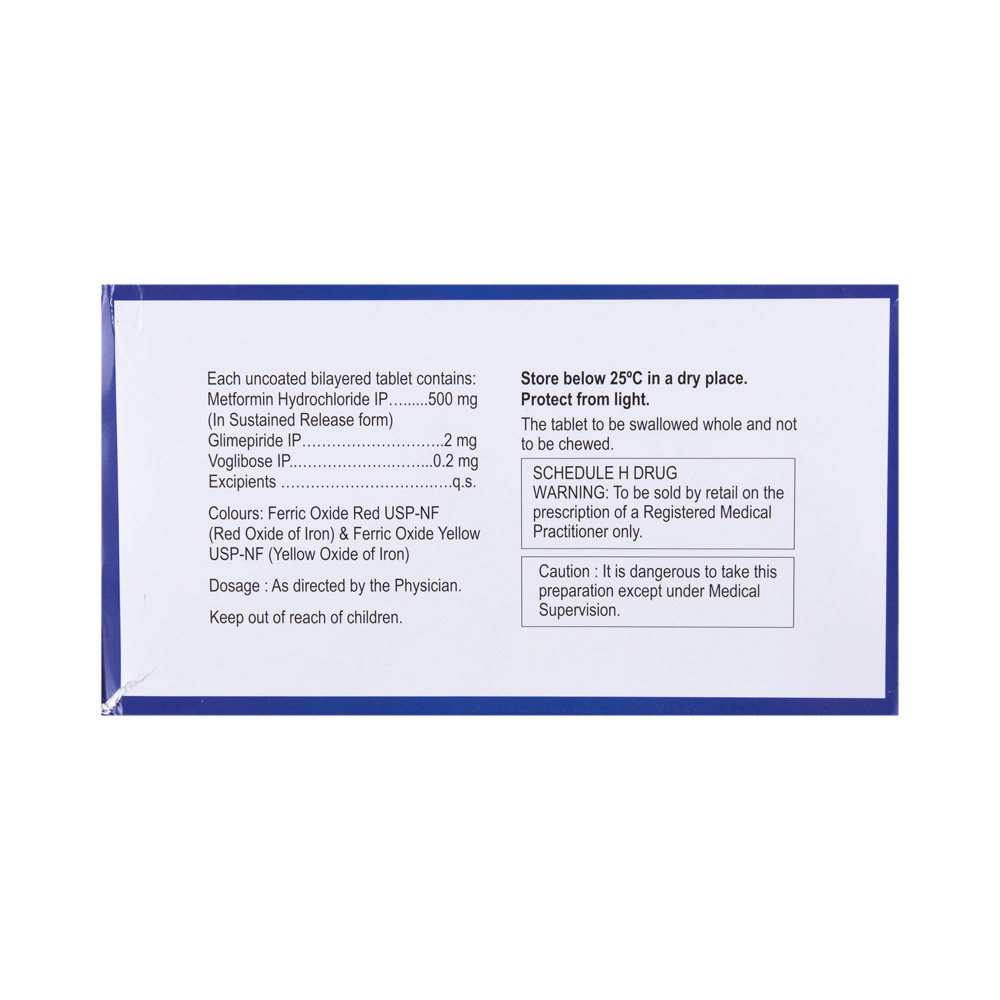 Glucoryl-MV 2 Tablet SR