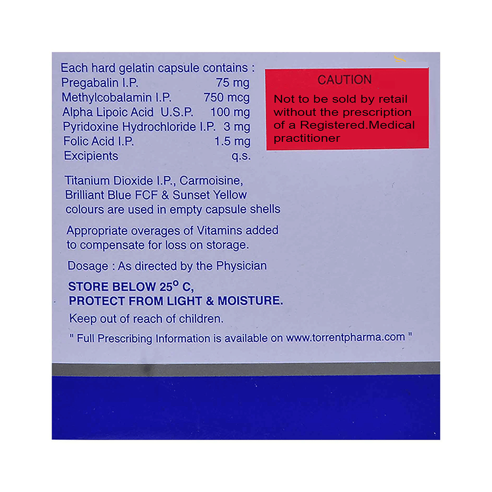 Pregeb Forte 75 Capsule